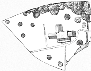 Thumbnail sized map based on satellite imaging.